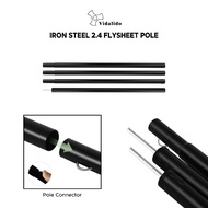 VIDALIDO Iron Steel 2.4M Flysheet Pole