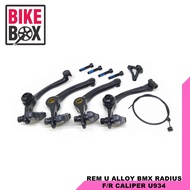 Radius BRAKE U SET ALLOY BMX RADIUS FRONT & REAR CALIPER U934