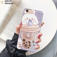 Cassing Untuk Oppo A39 / Oppo A57 - Fashion Gambar Boba Lucu Imut [ Mai Case ] Case Hp - Accessories Handphone - Murah Meriah - Bisa COD