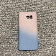 Samsung Note5 粉藍漸層手機殼