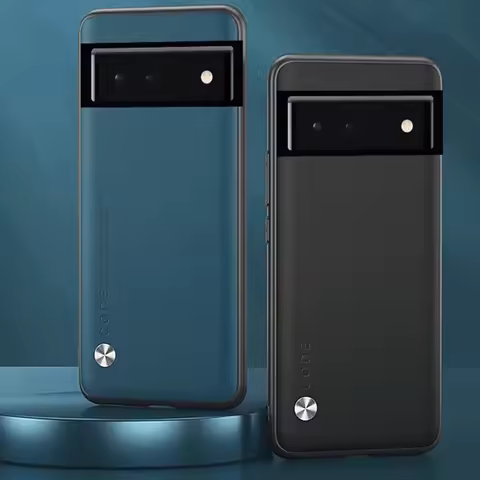 For Google Pixel 6 Pro Soft Bumper Shockproof Anti Fall Shell Cover For Pixel6 Pixel6Pro Plain Leath