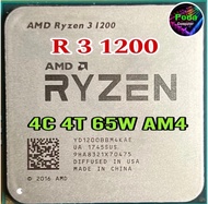 ซีพียู CPU AMD Ryzen 3 1200 3.1 GHz turbo 3.4 GHz [AM4] (4คอ4เทรด) ฟรีซิลิโคน1ซอง R3 1200