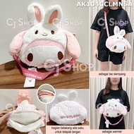 My melody Kuromi Cinnamoroll Warmer Bag, Miniso Hot Water Bag AK104 AK105 AK106