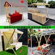 Display Stand Wood Craft 2024 New Style Stall Stand Exhibition Stall Advertising Exhibition Event St
