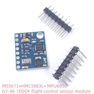In stock.GY-86 10DOF module MS5611 HMC5883L MPU6050 chip flight control sensor module 3-5V H H