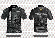 c11aa Philippine army TACTICAL High quality full sublimation POLO shirt - free custom name or -NEW S