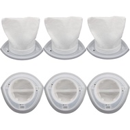 6-Pack EVF100 Filters Compatible with Black+Decker HNV220B, HNV215B, HNV115B Series, HHS315J01, BDH7