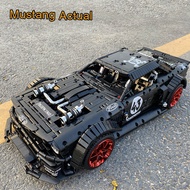 Building Sets In Stock Mould King 13108 Ford Mustang Hoonicorn Racing Car Tech MOC-22970 FIT 20102 2