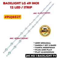 BACKLIGHT TV LED LG 49 INC 49UJ652 49UJ652T LAMPU LED BL 49 INCH 49UJ