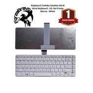 Keyboard for Toshiba Satellite E45-B E45D-B E45T-B WHITE - 1 month warranty
