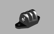 3D Print Betafpv pavo30 universal gopro mount