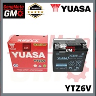 BATTERY YUASA YTZ6 YTZ6V 12V 5Ah/10JAM TANPA PENJAGAAN VRLA MF BATERI TERTUTUP BATERI HONDA RS150 PC