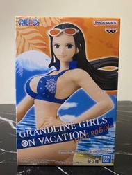 【現貨】全新未拆 金證 日版 海賊王 航海王 日貨  妮可羅賓 Grandline Girls on vacation 公仔 模型