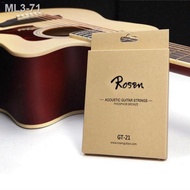 ✟■Tali gitar Rosen Rosen tali gitar tali gitar rakyat gitar akustik tali lembut set enam set import