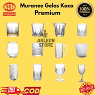 Glass Cups, Glass Drinking Cups, Muranee Shot Glasses, Premium Glass Cups, Free Bubble