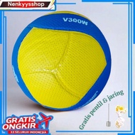 SIZE5 VOLLEYBALL PRESSED VOLLEYBALL V300W PROLIGA BALL FREE VALVE AND NET