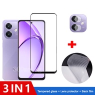3 in 1 Screen Protector For OPPO A40 A80 5G A60 F25 Pro A58 A58X A78 A79 A98 A57 A57S A97 5G 4G Temp