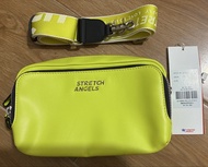 Stretch Angels Neon Green Crossbody Bag