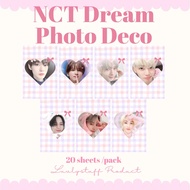 [Luvlystuff] NCT DREAM PHOTO DECO GLOSSY || KPOP PHOTO CUTE FREEBIES