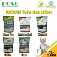 KAWAN Tofu Cat Litter 7L (2.8kg) / Tahu Cat Litter 7L / Tofu Premium Cat Litter / Pasir Kucing