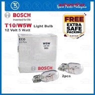 Bosch T10 W5W Light Bulb 12 Volt 5 Watt Parking Lamp / Car Headlamp Small Light Bulb / Mentol Lampu 