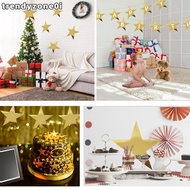 TRENDYZONE0I 80 Pcs Star Decorations Glitter Star Confetti Cutouts Cardboard, 6 Inches Paper Stars C