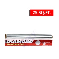 Diamond Aluminium Embossed Foil (25 Sq.Ft.) 1roll