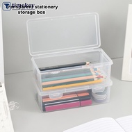 TIMEKEY Large Capacity Plastic Pencil Case Lightweight Pencil Box Pen Storage Students School Statio