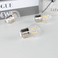 LED Edison Bulb Retro New Year Lantern Brown Decoration G40 Filament E Screw Brown Bulb Department S