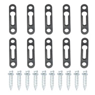 Keyhole Rack RLECS10s Steel Hidden Connection Invisible Wardrobe Cabinet Board Furniture Hidden Comb