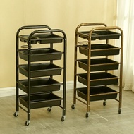 Barber Shop Storage Stroller Hairdressing Tool Trolley Beauty Salon Trolley Hair Salon Hair Salon