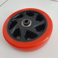 5 INCH PU TROLLEY WHEELS WHEEL ONLY WHEELS