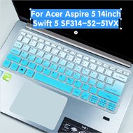 Acer Aspire 5 Swift 5 Keyboard Protector SF314-52G-5079 536Y 14'' Laptop Cover 2020 Soft Thin Silicone Laptop Keyboard Film Dustproof