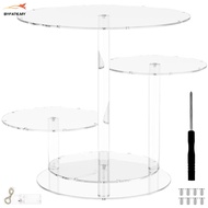 4-Tiers Cupcake Stand Stable Desert Holder Safe Cupcake Tower Stand for Weddings  SHOPSKC8292