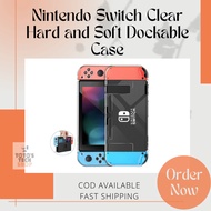 Nintendo Switch Clear Hard and Soft Dockable Case