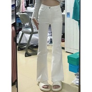 seluar slack wanita seluar jeans perempuan seluar bootcut woman Women's High-Waist Micro Flare Denim