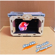 3D Hologram Wooden Box Movie Box for Children