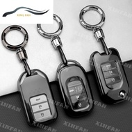 XF TPU Remote Car Key Case for Honda Civic Accord Vezel Fit CRV HRV Crz Hrv Polit Jazz Jade Protector Shell Keychain Auto Accessories