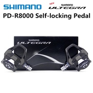 ORIGINAL SHIMANO PD R8000 Pedals Road Bike Clipless Pedals with SPD-SL ULTEGRA R8000 Cleats Pedal SM-SH11 box