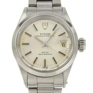 Pre-owned TUDOR Silver Princess watch, Oysterdate, caliber 2555, 7600/0, stainless steel, automatic,