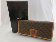 Celine vintage macadam long wallet