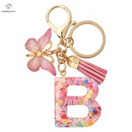 Initial Letter Keychains Letter A-Z Keychain Alphabet Letter Keychain for Women Girls Backpack Handb