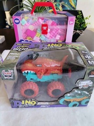 DINO CARROS DE RINOCERONTE CON CONTROL SIN PILA DE NINOS JUGUETES