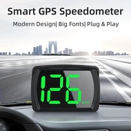 Papar Kepala Atas (HUD) GPS Kereta Sejagat Meter Kelajuan Digital GPS