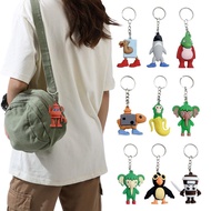 Tralalero Tralala Keychain Tung Tung Tung Sahur Action Collectibles Crocodilo Gift Model Funny I7U6