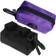 BESPORTBLE 2-Piece Outdoor Garbage Bag Dispenser Holder, Portable Garbage Bag Hanging Ring, Easy to 