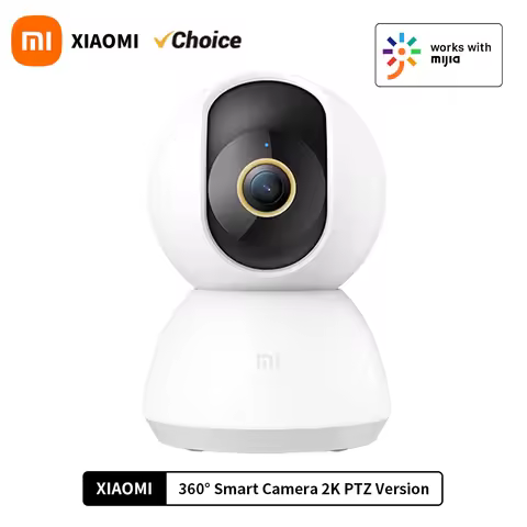 Xiaomi 360° Smart Home Security Camera Mi PTZ 2K Webcam 1296P 3 Megapixel AI Human Detection Night V