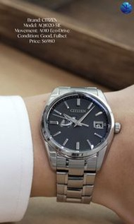 ⚫️Citizen頂級光動能萬年曆機芯/ 超級鈦金屬✅- AQ1020-51E🔥
二手中古 CITIZEN Eco-Drive AQ1020-51E
-Caliber A010頂級光動能萬年曆機芯
-