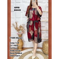 Jumbo wood rayon suit 7/8 pants ST686, women's fashion, Chinese New Year, Christmas, good quality,