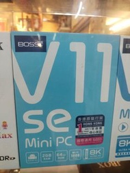 🔴元朗門市⭕順豐包郵✅BossTV 博視 V11 SE Mini PC (2+64GB) BOSSTV V11 系列是博視（BOSSTV）推出的智能網絡電視盒子（機頂盒）。該系列主打高畫質影音娛樂，配